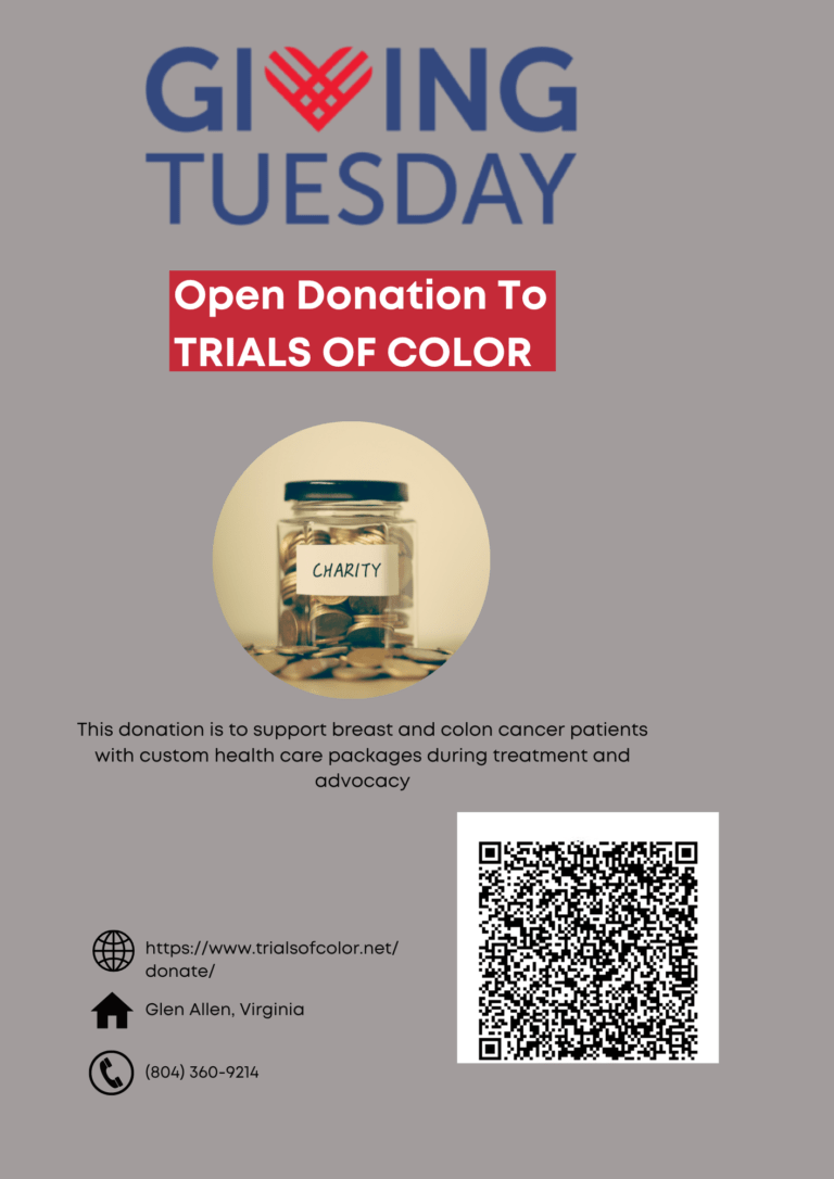 #GivingTuesday- Donate to Trials Of Color Fundraising